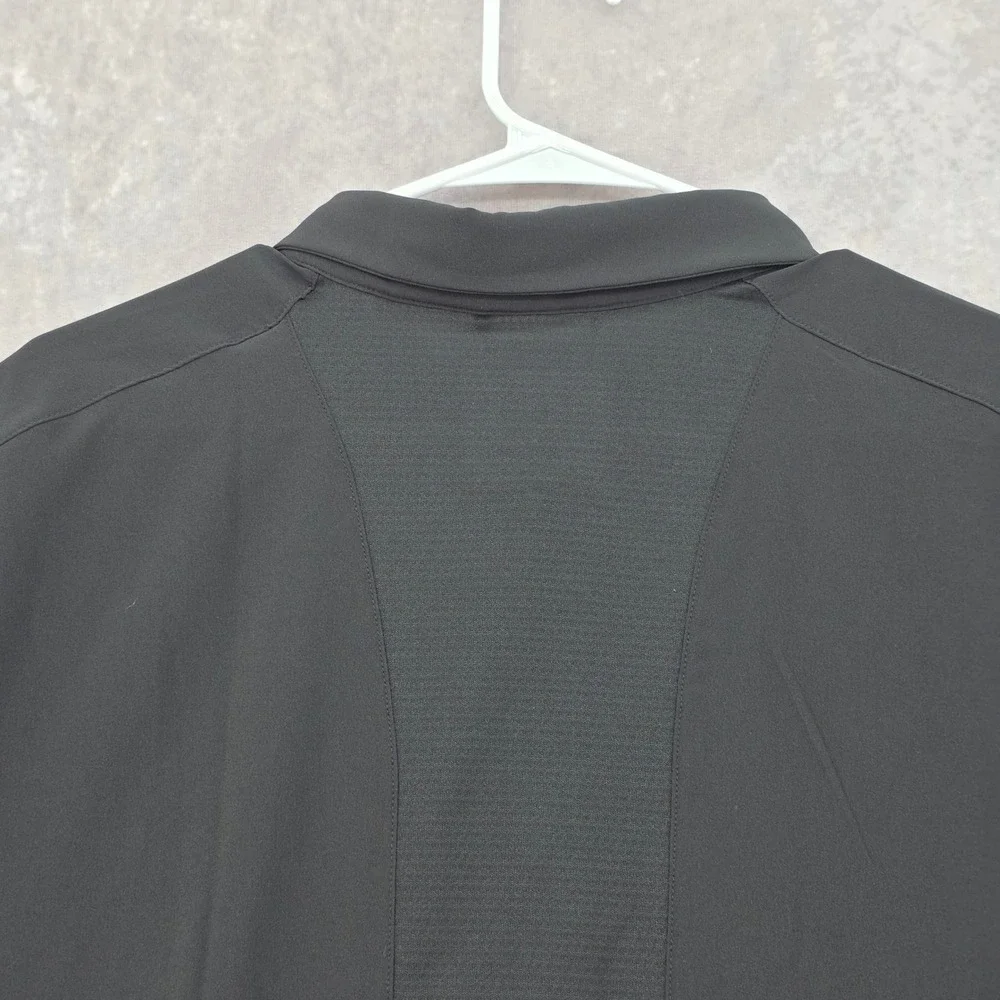 Adidas Golf Polo Shirt Black White Mens 3XL Performance Stretch STM HG7441 NWT